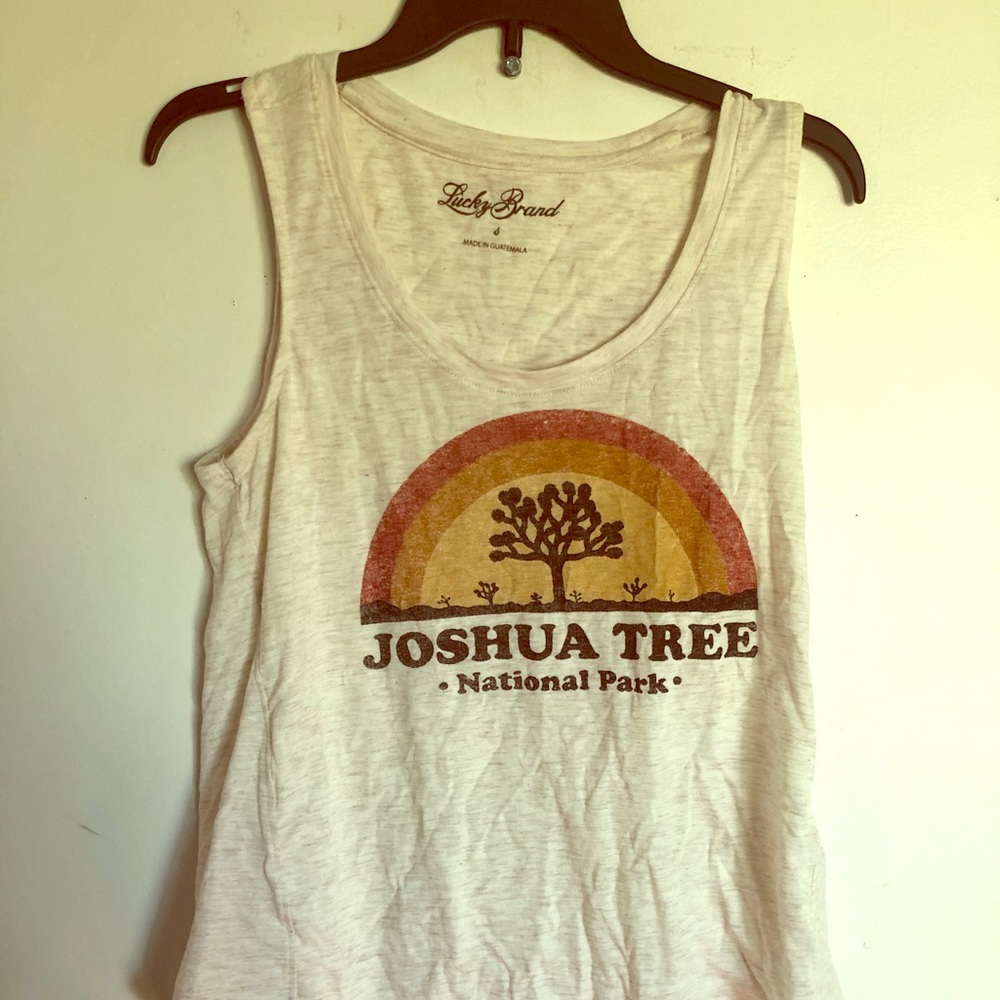 Vintage style Joshua tree park tank lucky brand